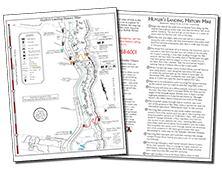 Huyler Landing hike map (2 pages)
